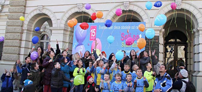 Svetski dan dece obolele od raka Novi Sad